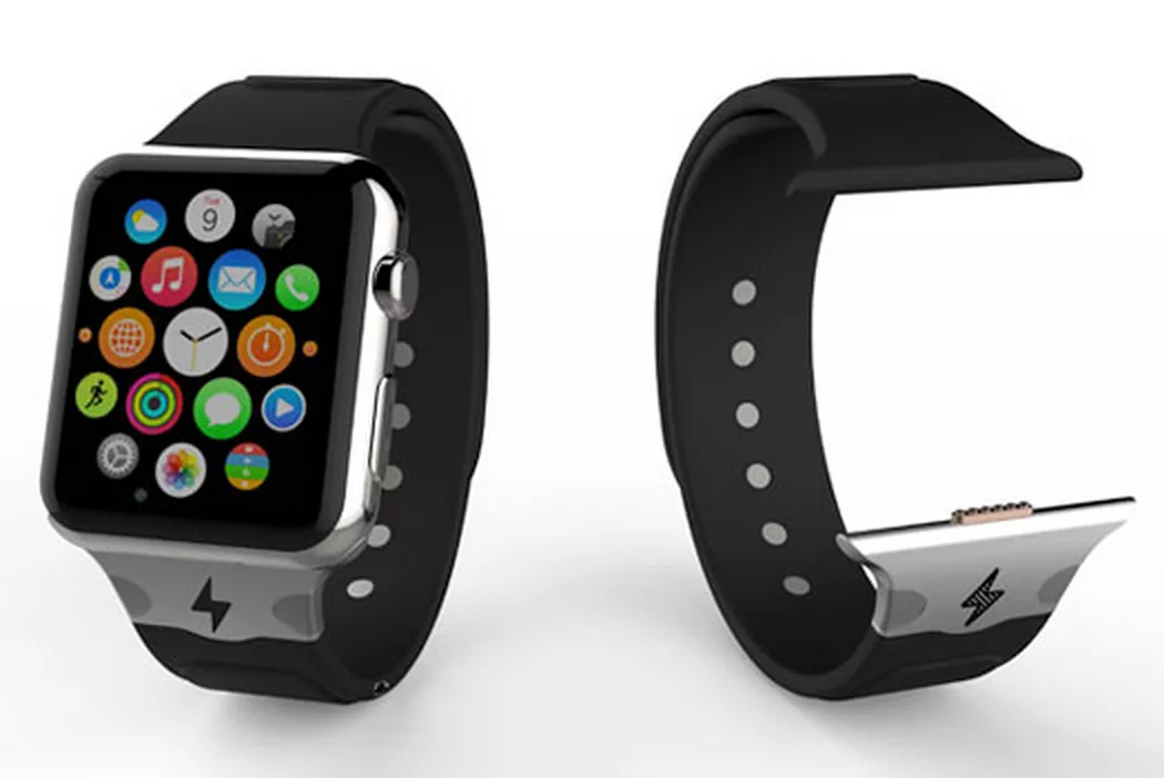 Проблему низкой емкости батареи Apple Watch готовы решить при помощи уникальных ремешков на часы