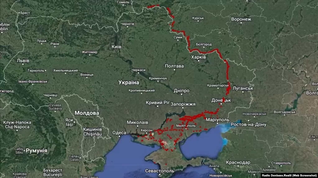 Чекає українського наступу скрізь? Що означає розростання ліній оборони рф? Карти