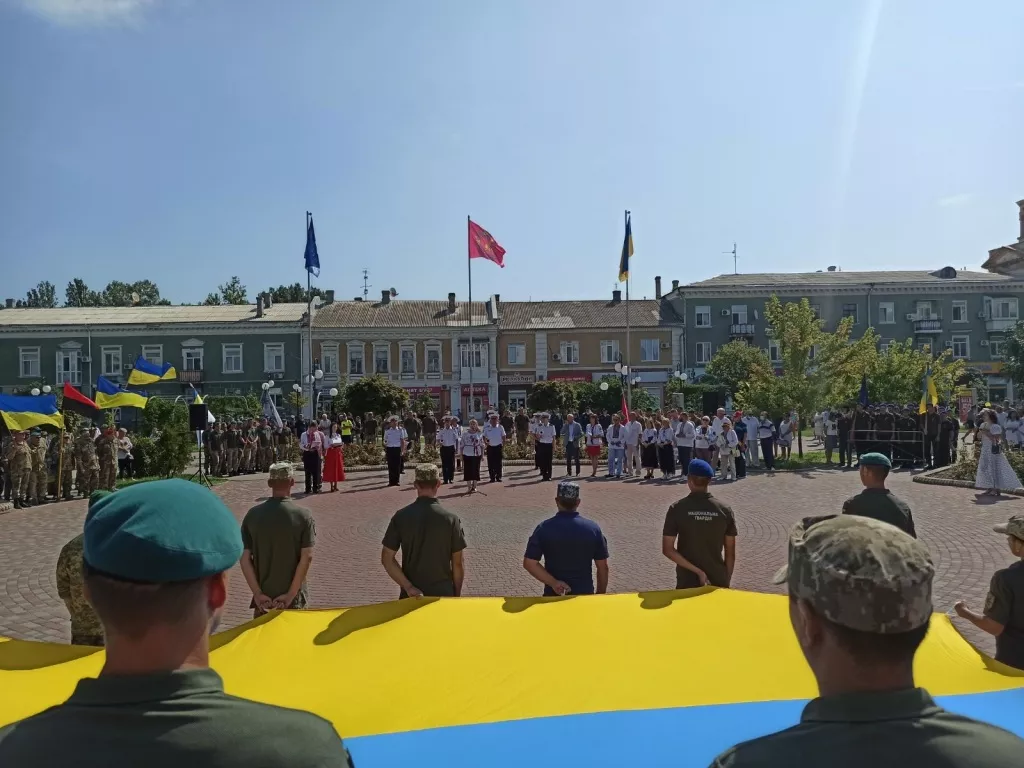 В Бердянську відзначають День Державного прапора