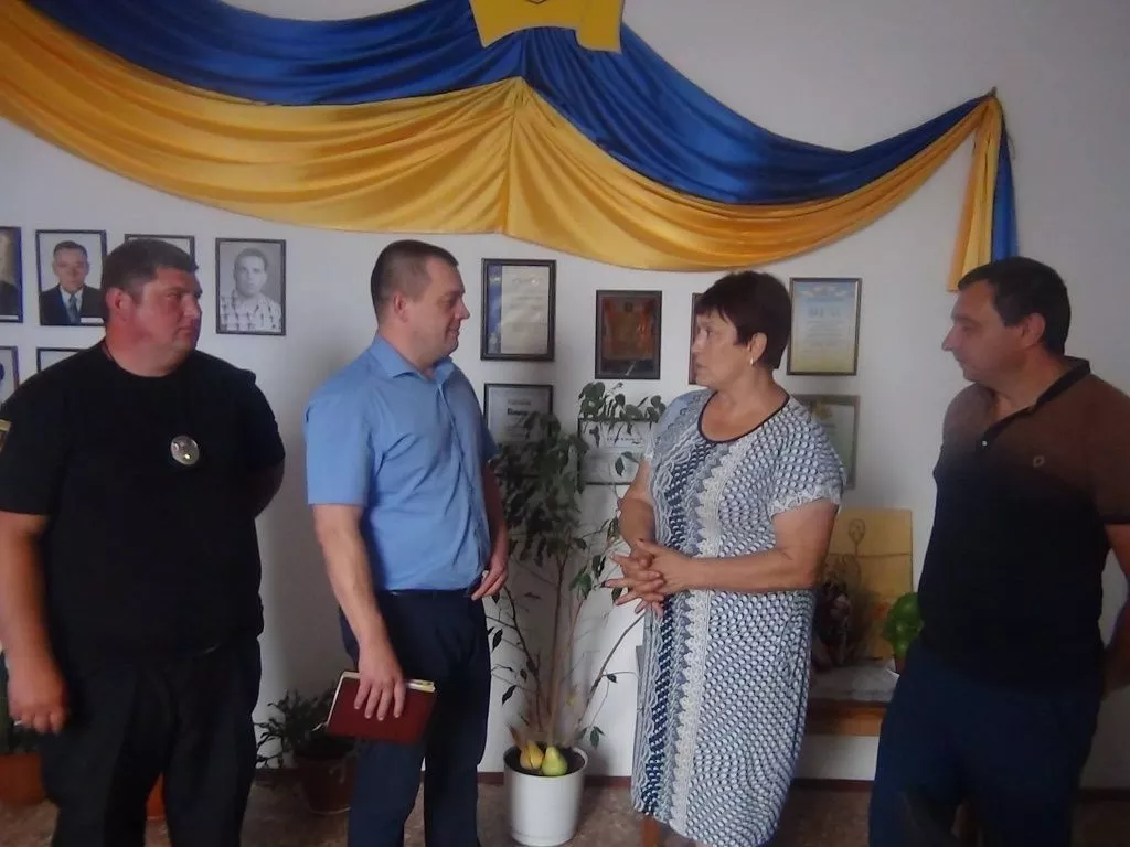 Керівник Бердянського відділу поліції провів черговий прийом жителів Бердянського району.
