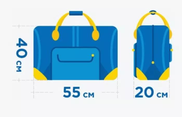 Какой рюкзак может быть "ручной кладью" в самолете?