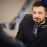 Президент під час інтерв'ю
