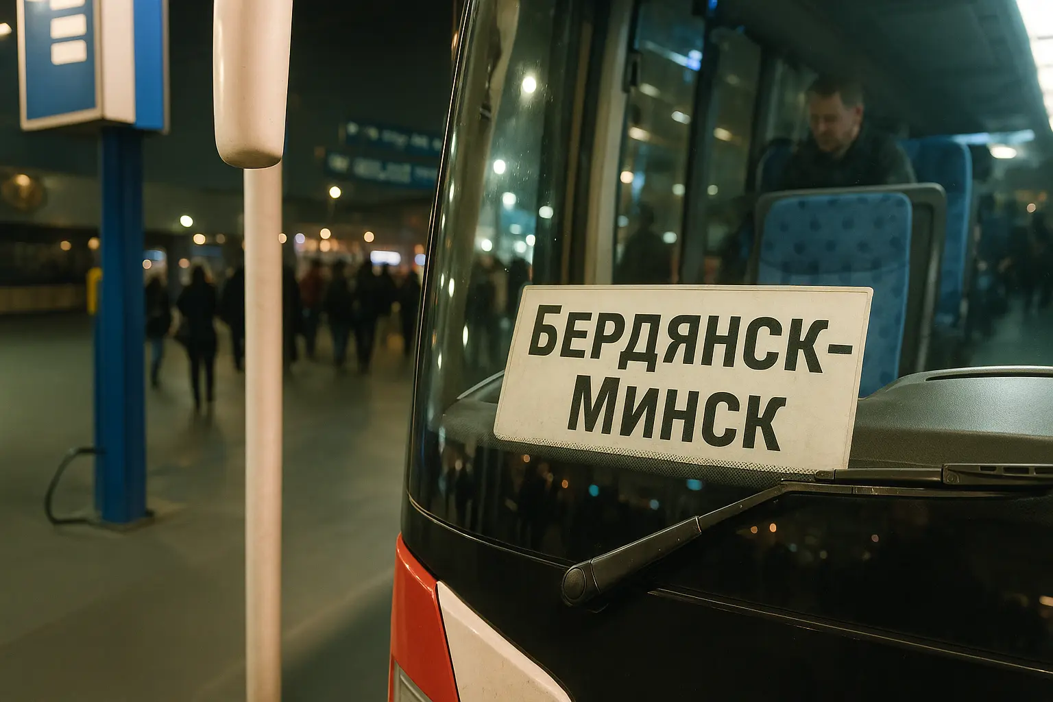 Автобус Бердянськ Мінськ