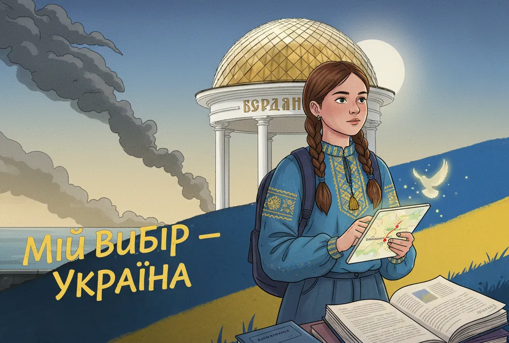 Кожен шлях, кожен вибір – це крок до нашої спільної перемоги. Ми пам'ятаємо і чекаємо на повернення кожного куточка України. Мій вибір – Україна.