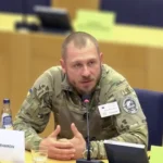 Андрій Маджаров у Європарламенті в Брюсселі (Фото: Фейсбук Андрія Маджарова)