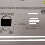 Паспорт затриманого жителя Мелітополя (Фото: окупаційні пабліки)