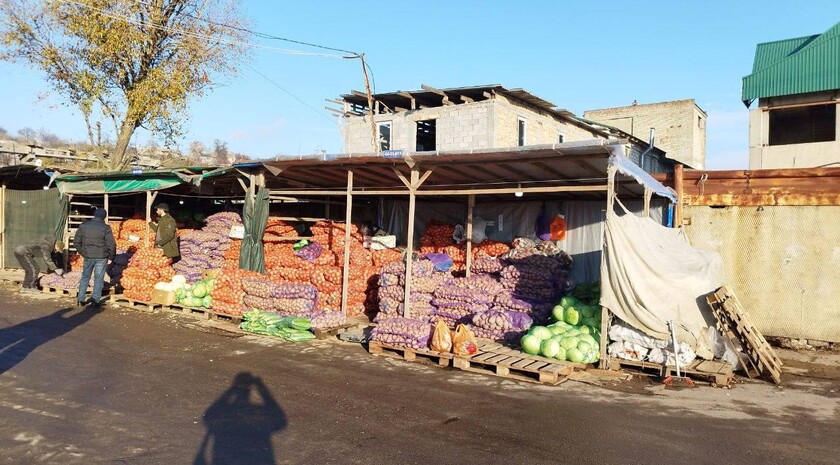 Оптовий ринок (Фото: окупаційне підприємство «Ринки Запоріжжя»)