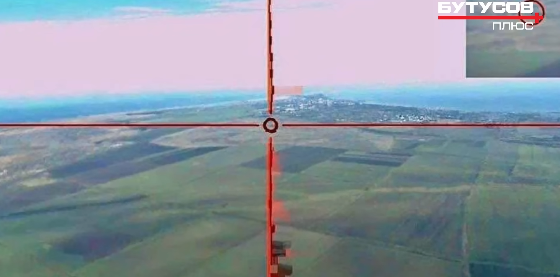 Фото окупованого Бердянська, зроблене з українського дрона (Фото: Бутусов Плюс)