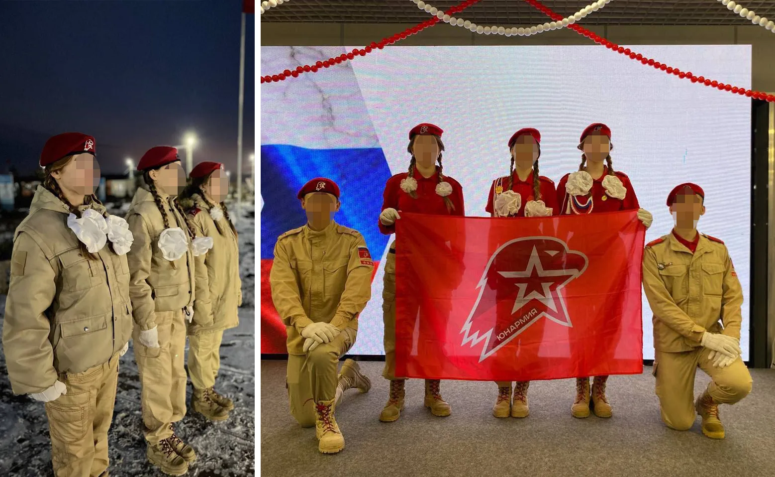 Фото з джерел окупантів