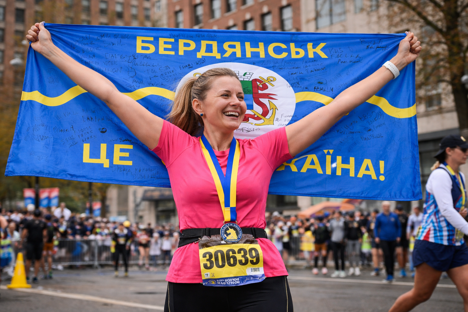 «Моя опора — це друзі, сім’я, біг і наш прапор»: Історія бердянки Ірини про чотири зими без дому і про те, що допомагає триматися.