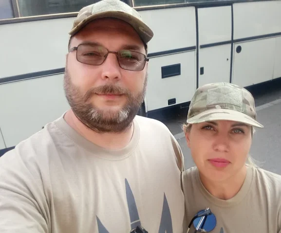 Микола з Мариною (Фото: Українська Правда)