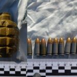 Боєприпаси, які окупанти начебто знайшли у бердянця (Фото: окупаційні пабліки)