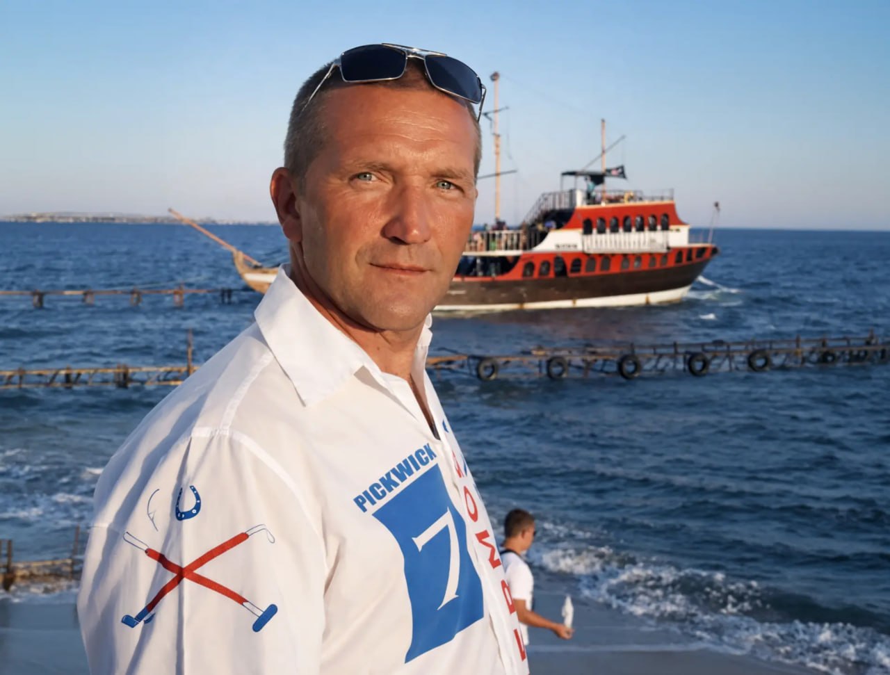 До повномасштабного вторгнення Володимир Кривцун працював у бердянському порту (Фото: надане рідними) До повномасштабного вторгнення Володимир Кривцун працював у бердянському порту (Фото: надане рідними)