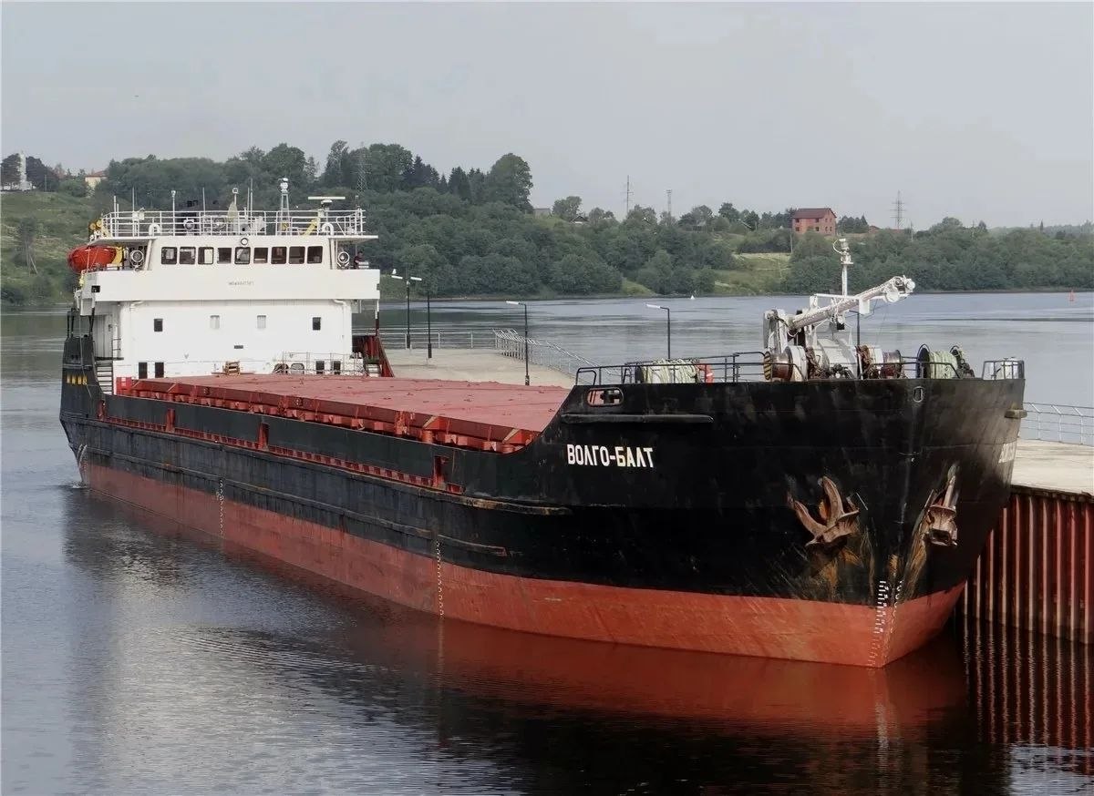 Затонулий корабель (Фото: тг-канал Сальдо)