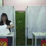 Голосування в окупованому Бердянську (Фото: пабліки окупантів) Голосування в окупованому Бердянську (Фото: пабліки окупантів)