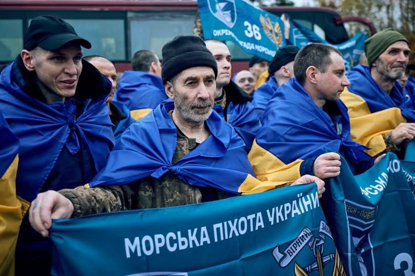 Обмін військовополоненими 23 жовтня 2026 року (Фото: вільні джерела)